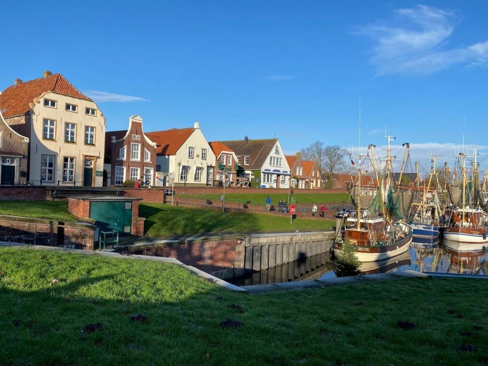 Ferienhaus Sandmann Greetsiel Krummhörn Exterior foto